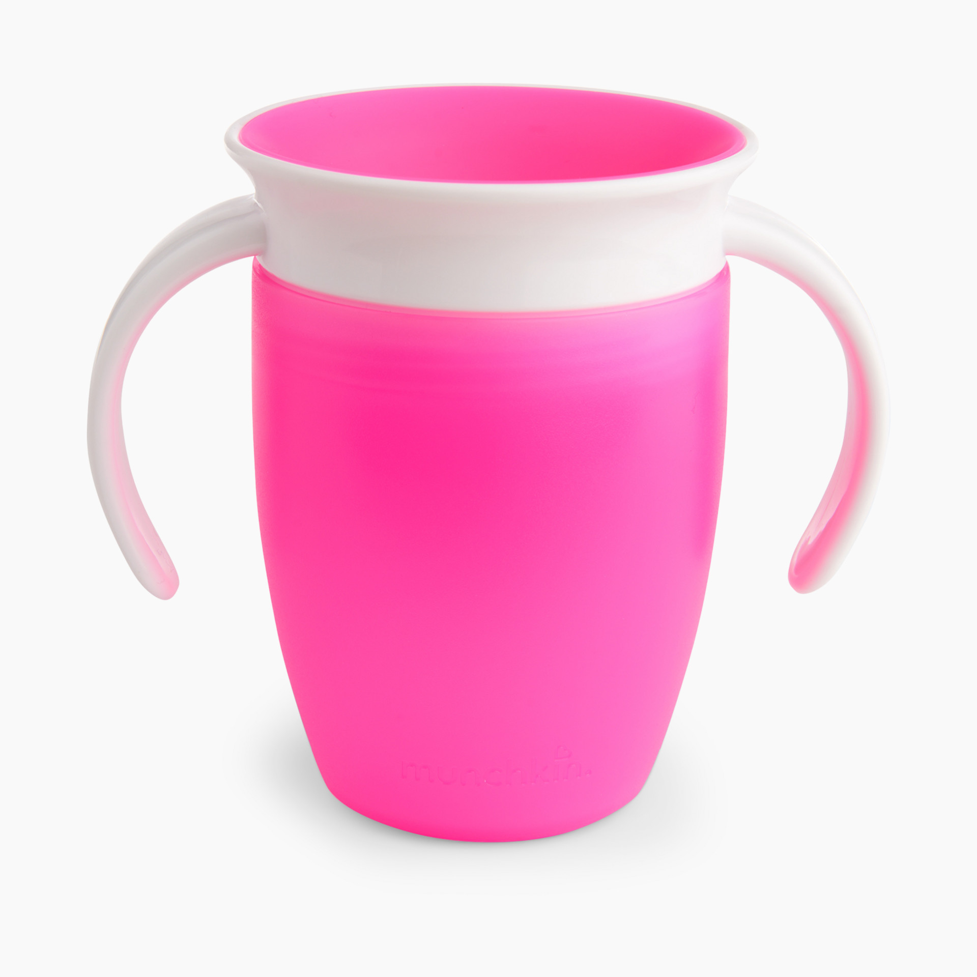 Tasse d'apprentissage 360° Miracle Munchkin rose naissance Okaïdi & Obaïbi