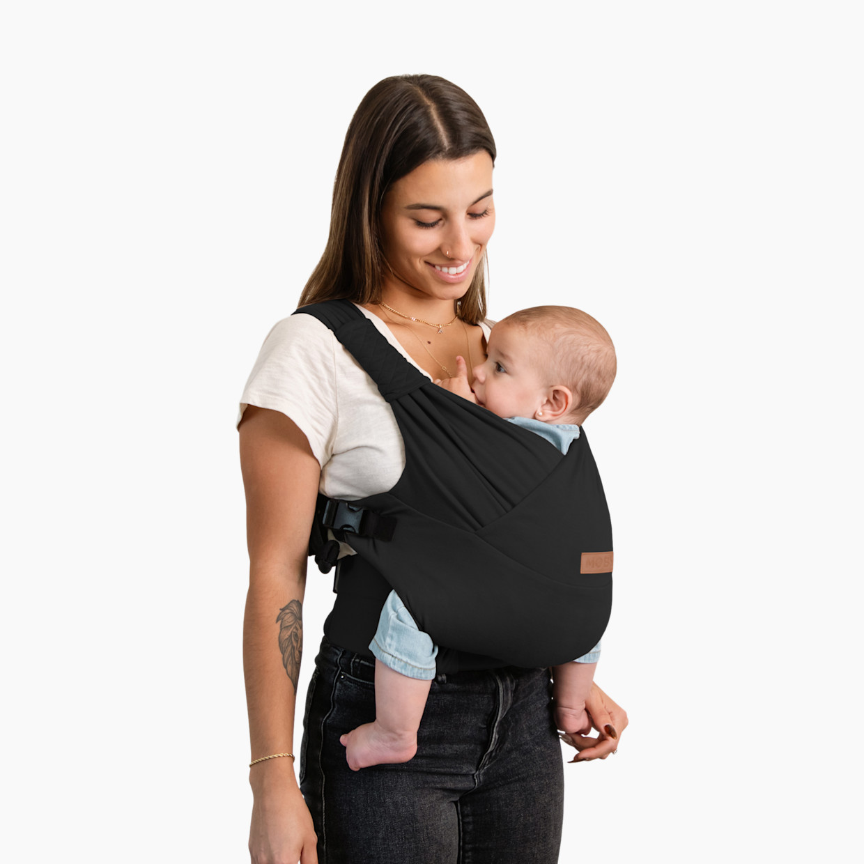 Moby Duet Hybrid Buckle Wrap Carrier - Dusk.