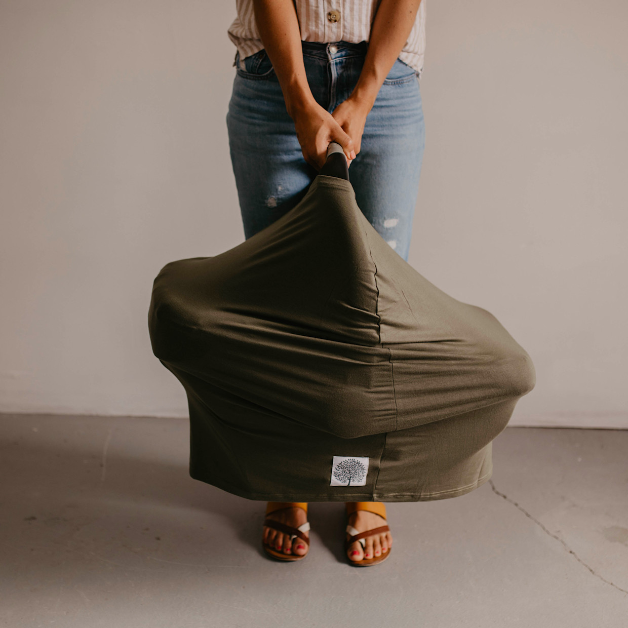 Parker Baby Co. Multi-Use Cover - Gray.