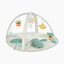 Skip Hop Tummy Time Mat, 3-in-1 Activity Baby Play Gym, Age 0+, Garden Oasis, Green Multi