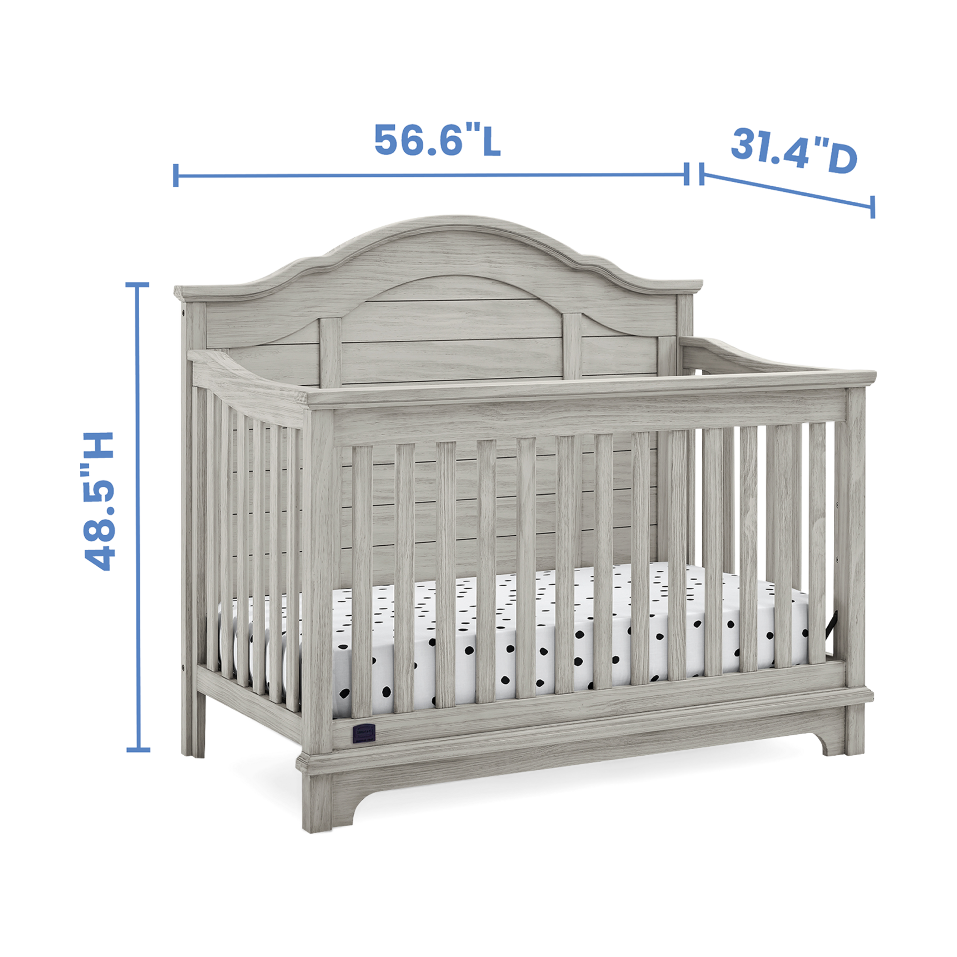 simmons 6 in 1 crib