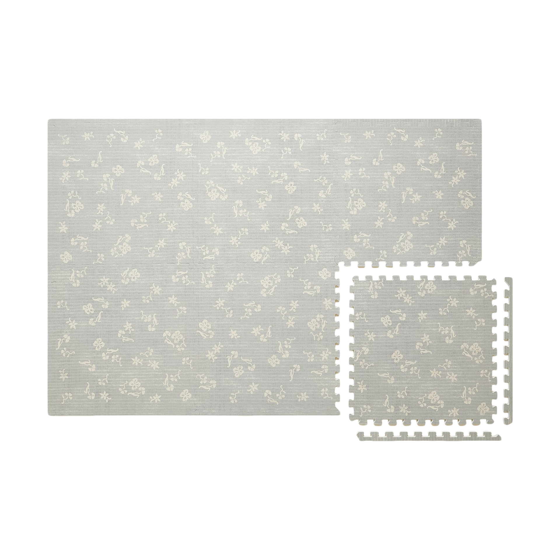 House of Noa Little Nomad Play Mat | Florence - Mist, 4X6.