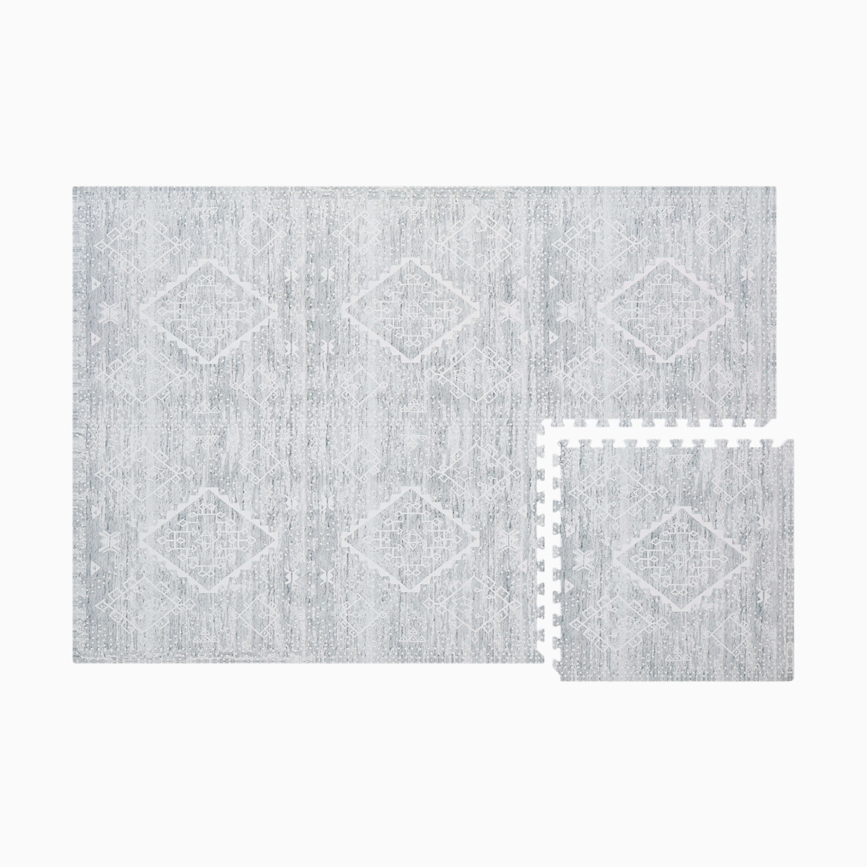 House of Noa Little Nomad Play Mat | Ula - Gray, 6X8.
