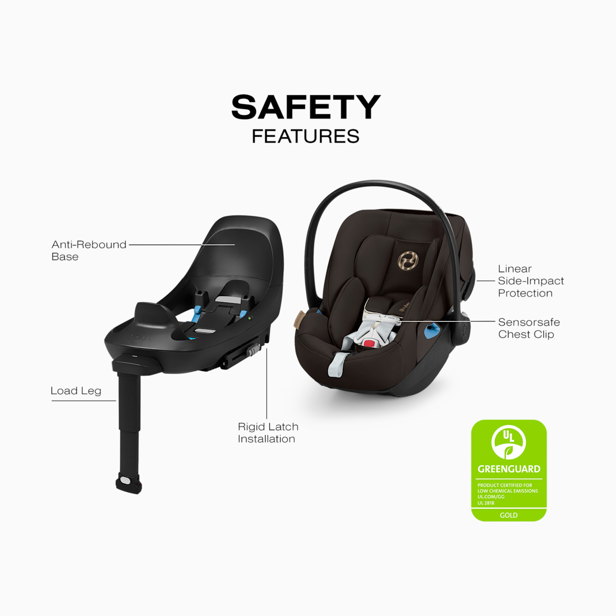 Cybex Balios S Lux + Cloud G Pro Travel System - Chocolate Brown.