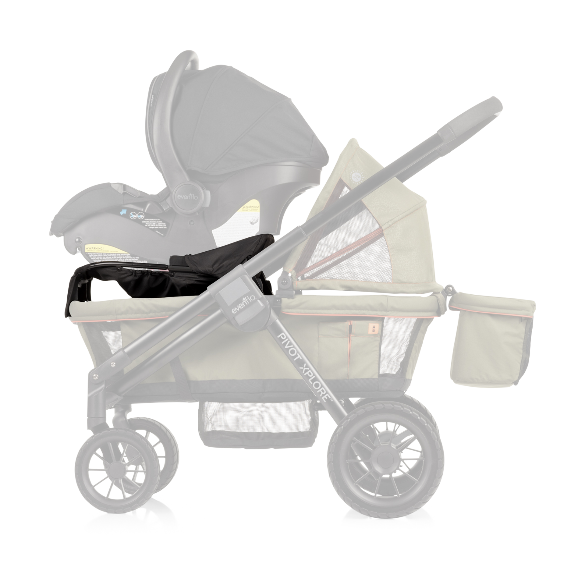 wagon stroller with car seat