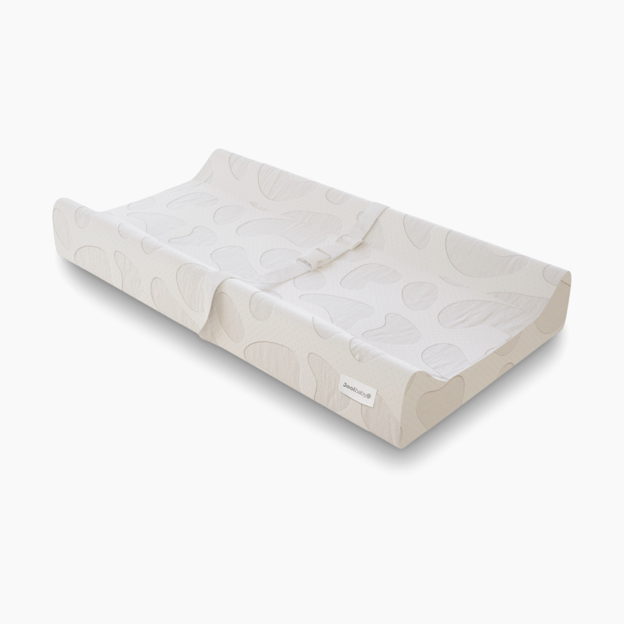 Jool Baby Contoured Changing Pad with Cover - White Pebble.