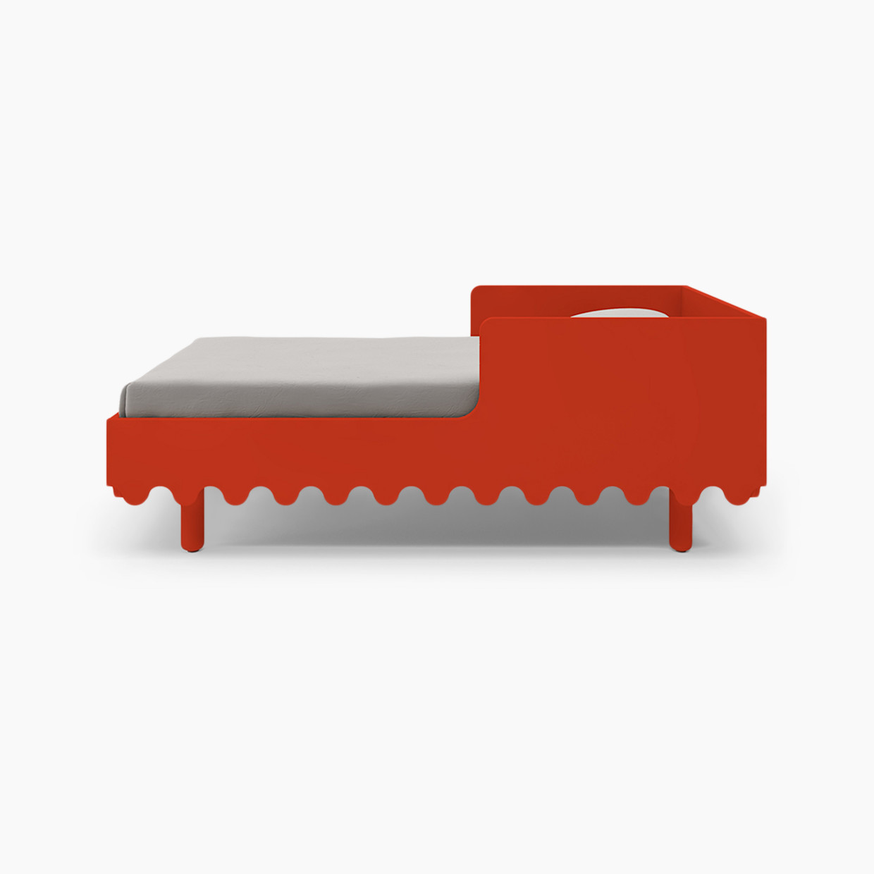 Oeuf Moss Toddler Bed - Tomato.