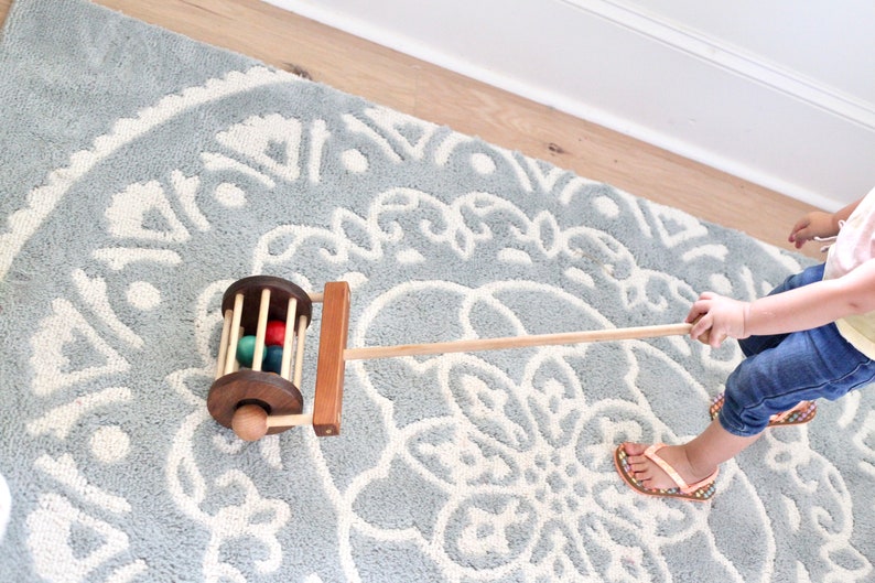 HeirLoomKidsUSA Lawnmower Push Toy.