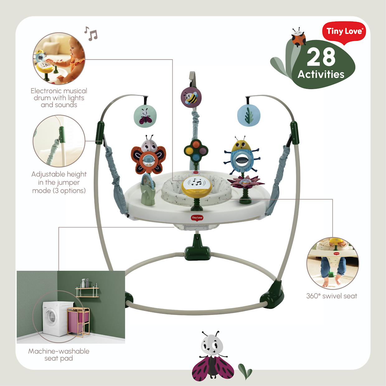 Tiny Love Jumper - Tiny Bugs.