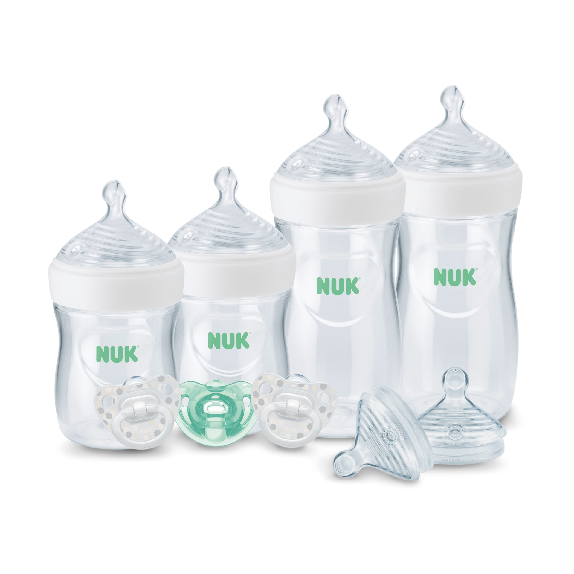 NUK Simply Natural Bottle with SafeTemp 9-Piece Gift Set.