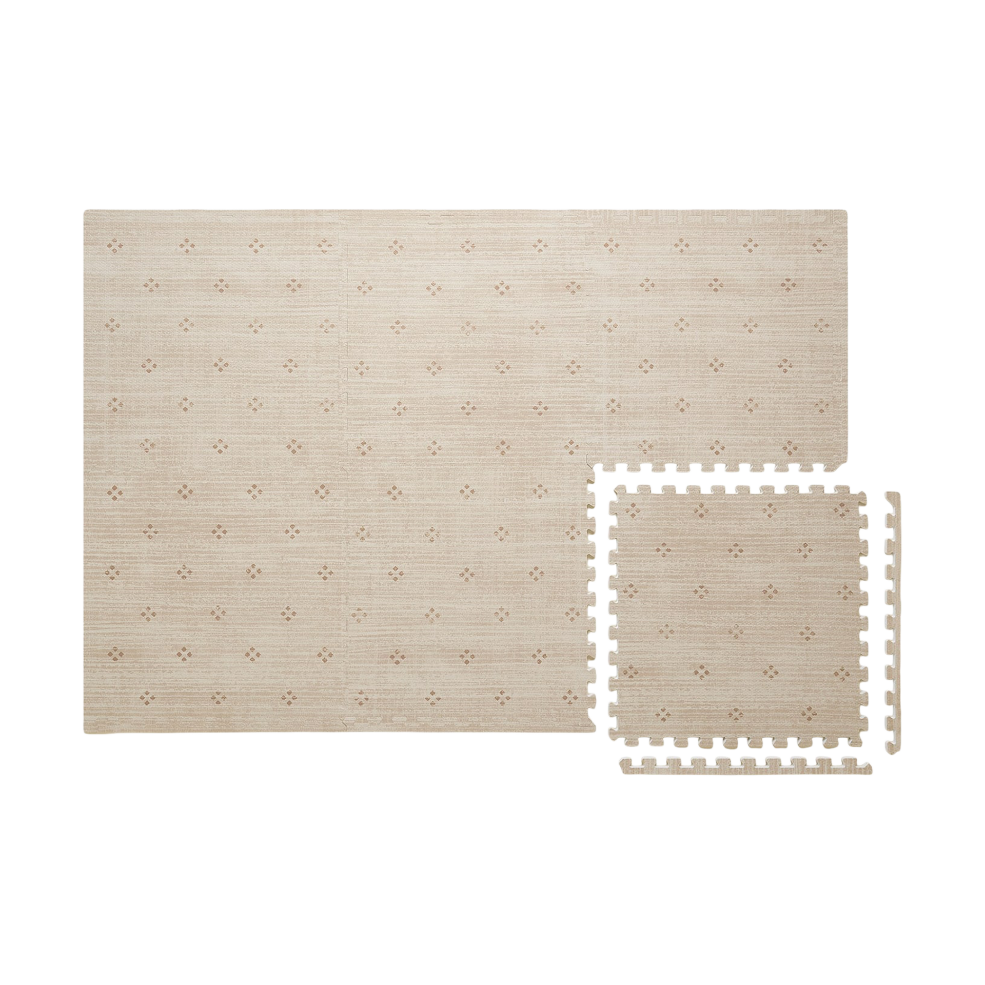 House of Noa Little Nomad Play Mat | Dover - Chestnut, 8X10.