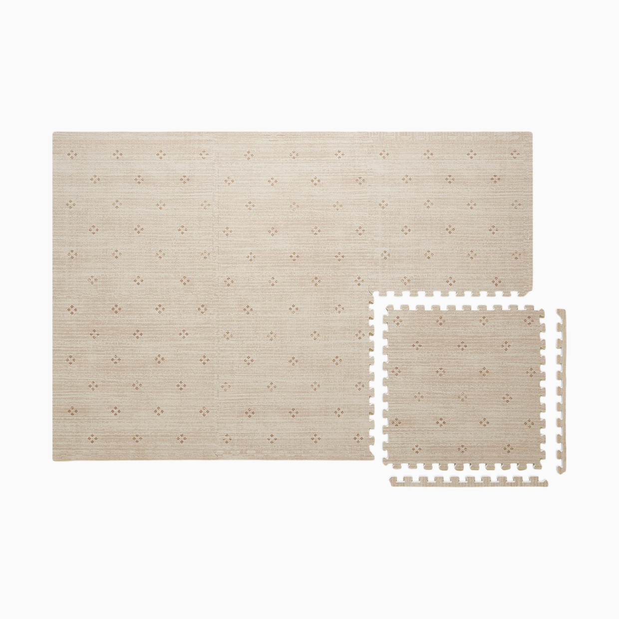 House of Noa Little Nomad Play Mat | Dover - Chestnut, 6X8.
