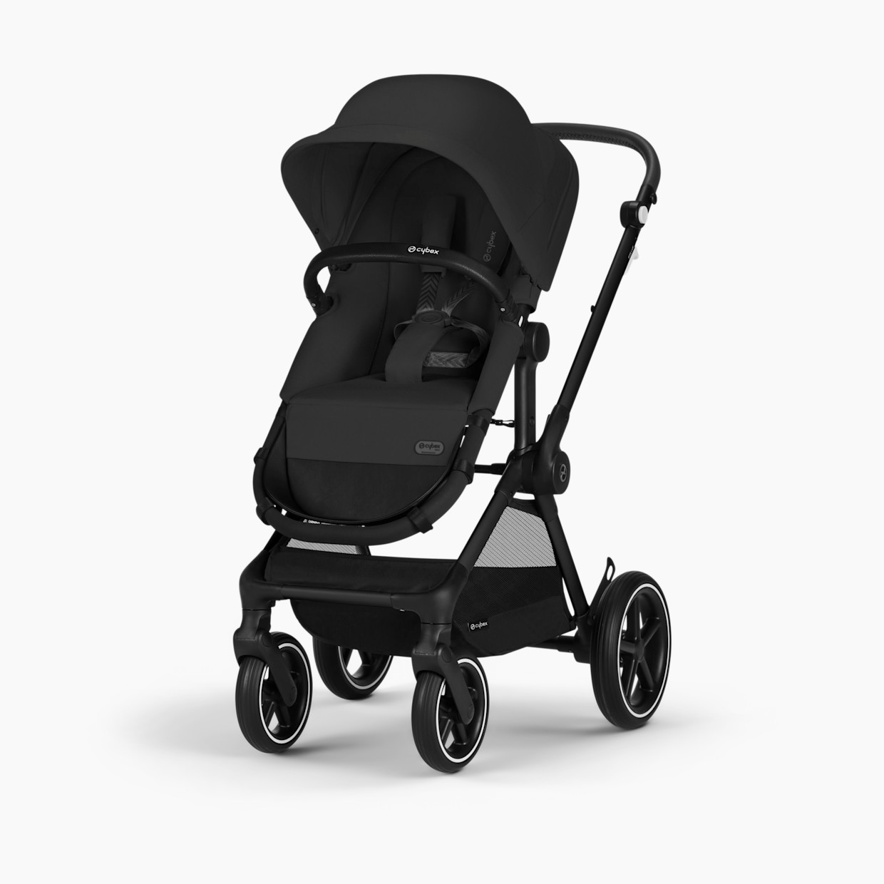 Cybex EOS Lux 2-in-1 Stroller - Moon Black.