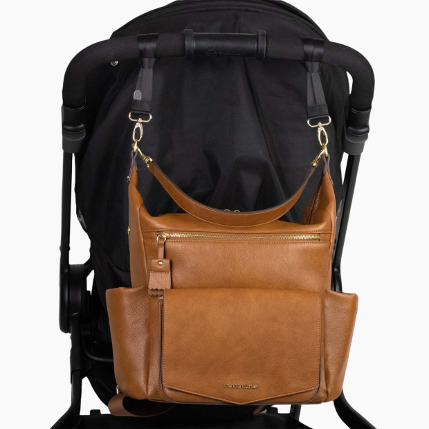 TWELVELittle Peek-A-Boo Convertible Hobo Diaper Bag Backpack - Toffee.