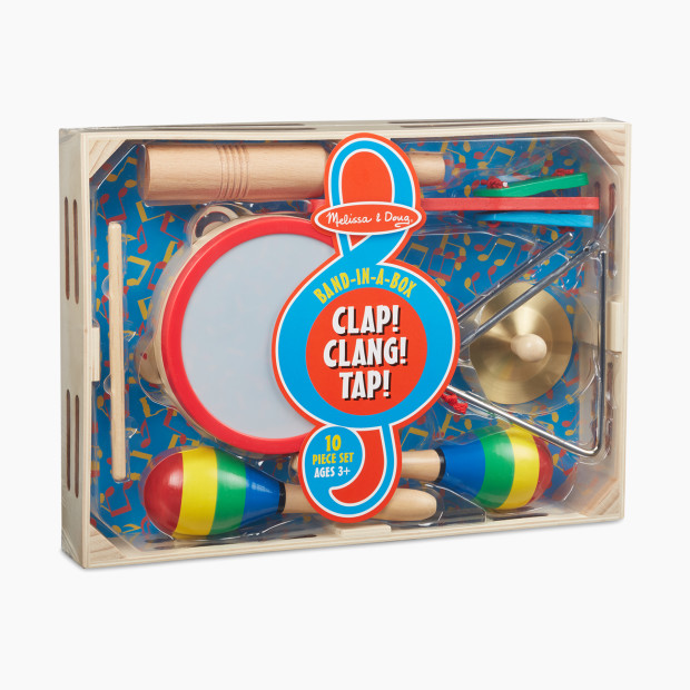 Melissa & Doug Band-in-a-Box Clap! Clang! Tap!.