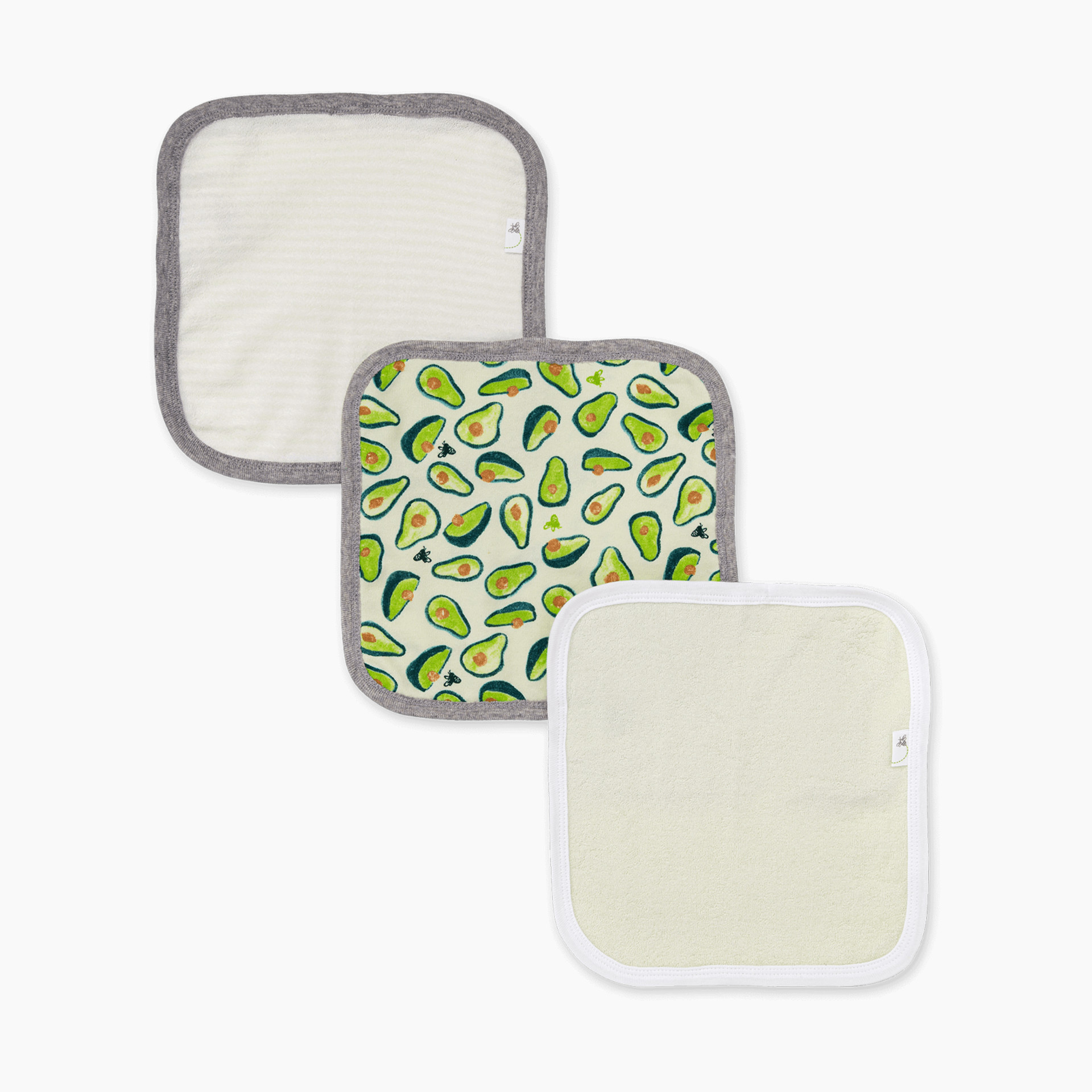 Burp Cloths Burt's Bees Baby Washcloths, Absorbent Knit Terry