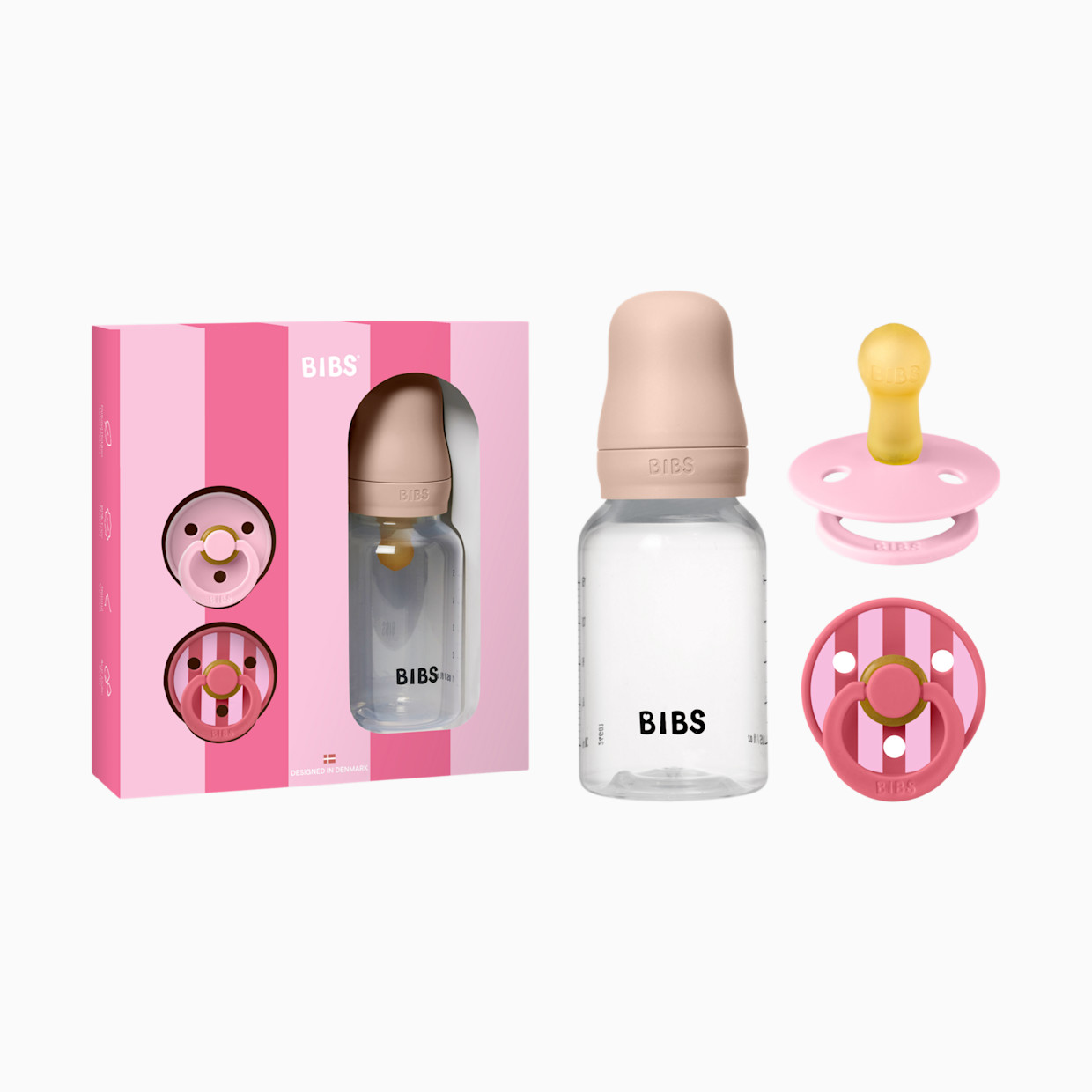 BIBS Baby Sprinkle Gift Set - Blush.