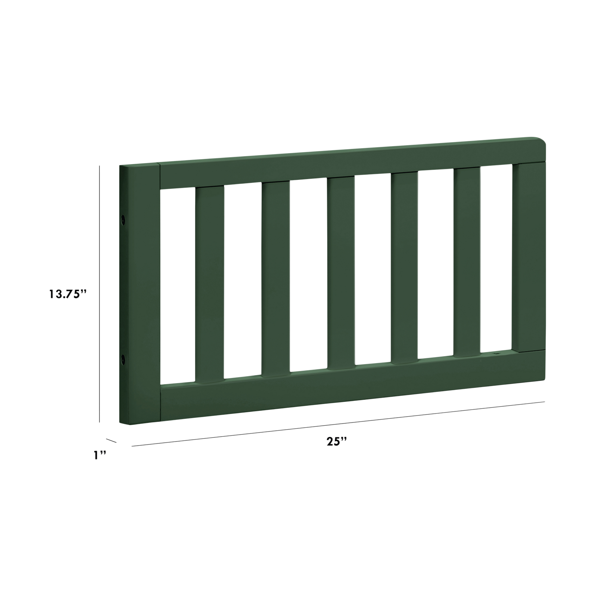 daVinci Toddler Bed Conversion Kit (M12599) - Forest Green.