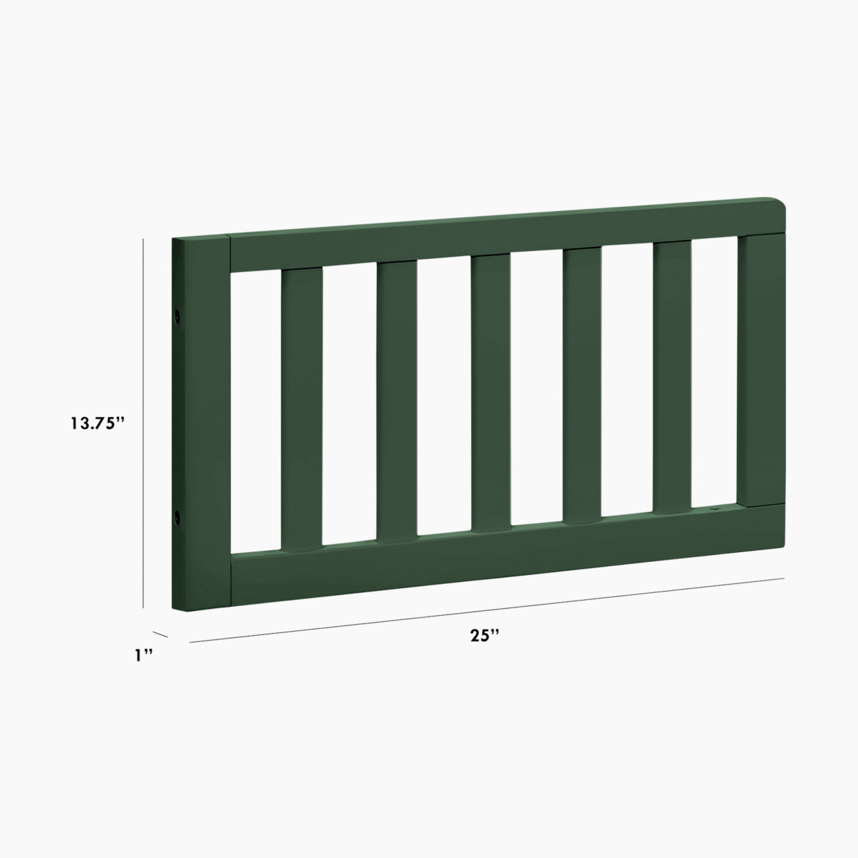 daVinci Toddler Bed Conversion Kit (M12599) - Forest Green.