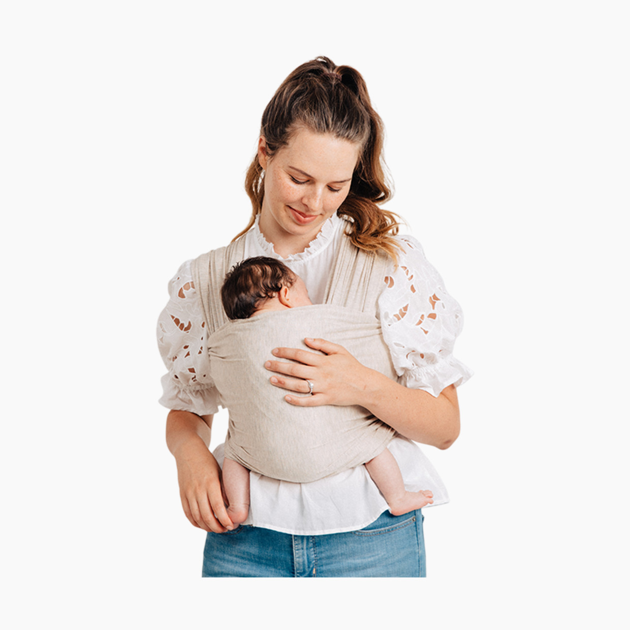 Solly Baby Wrap Carrier - Flax.