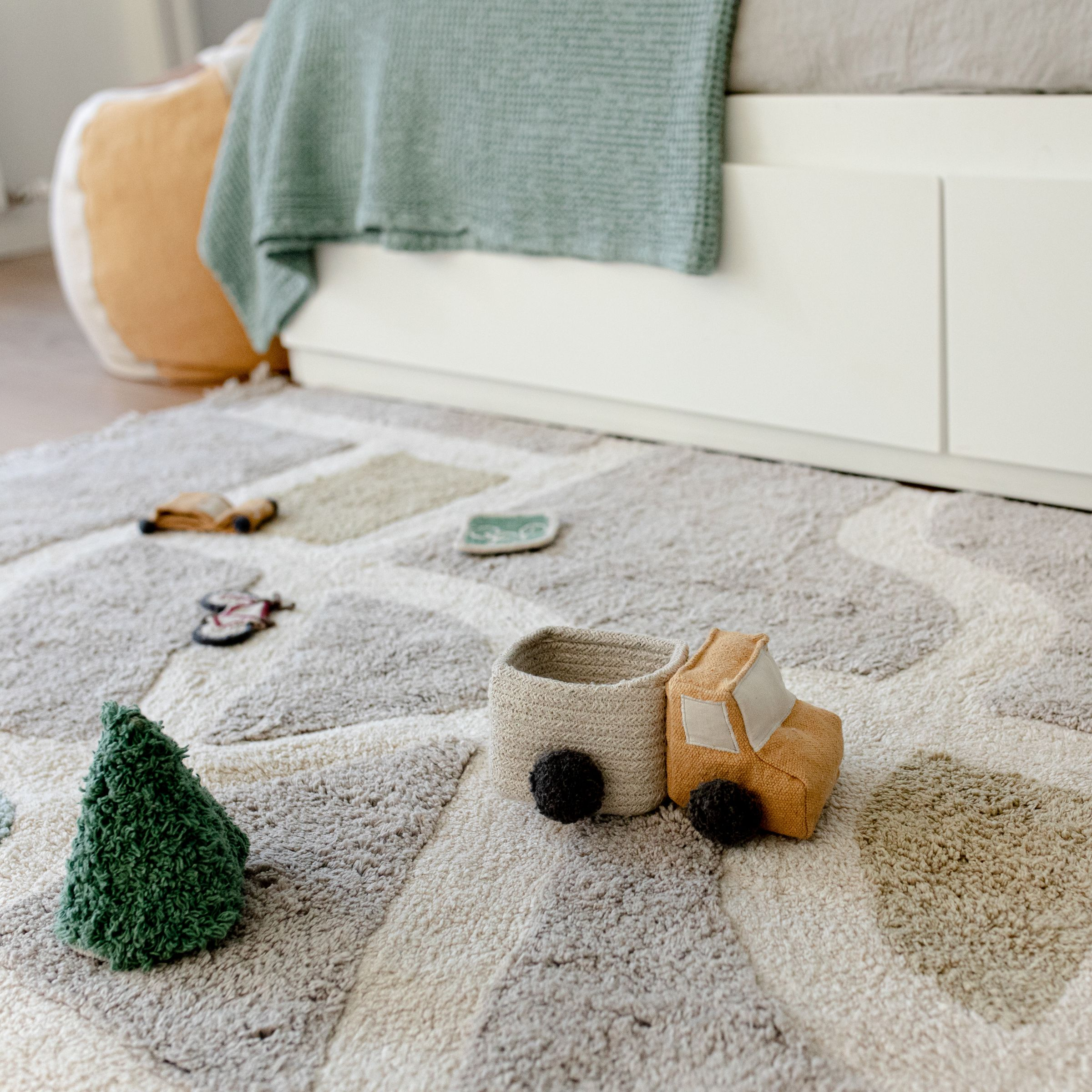 Lorena Canals Set of Mini Baskets.