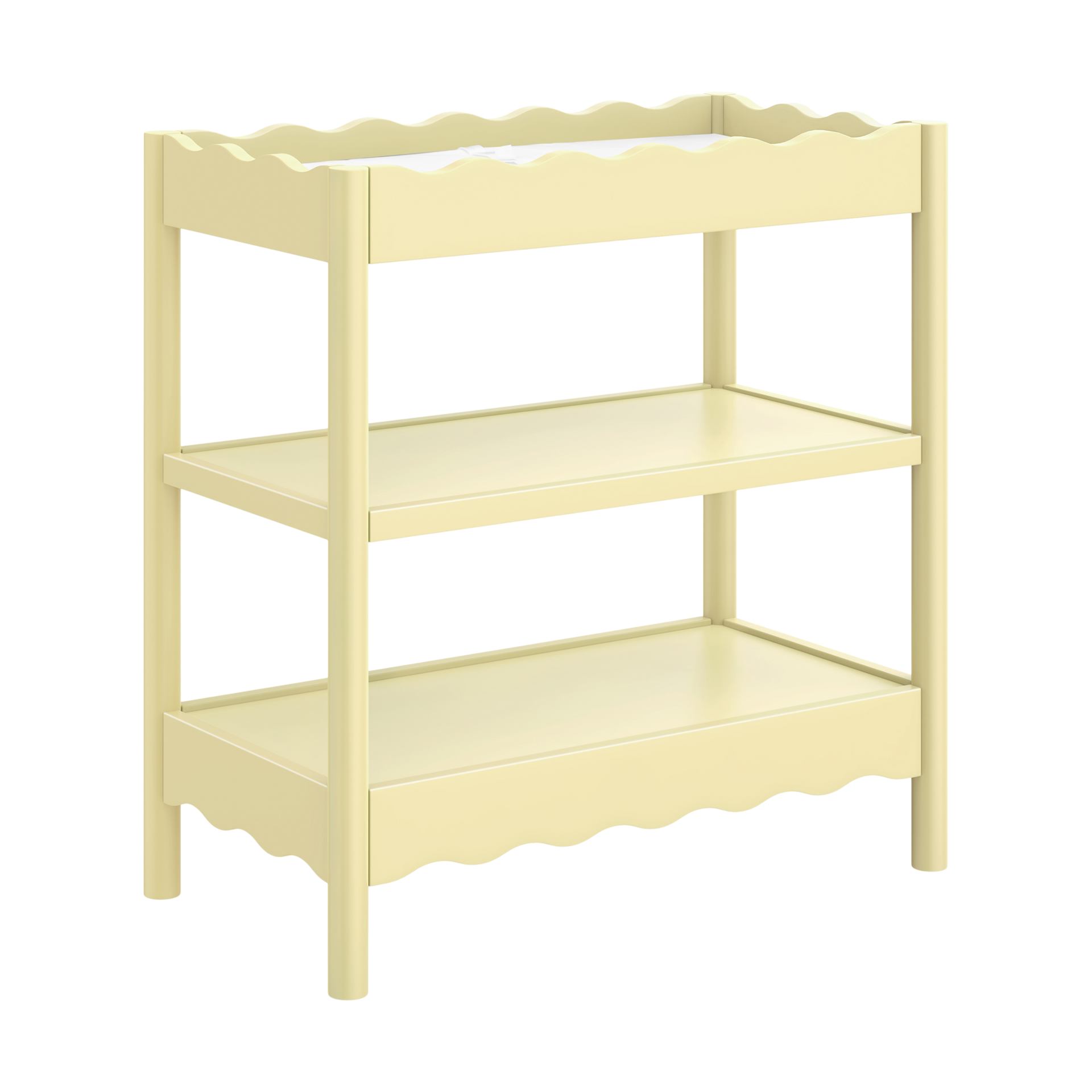 babyletto Swell Changing Table - Pale Yellow.