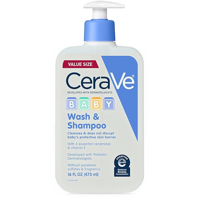 CeraVe Baby  Wash & Shampoo.
