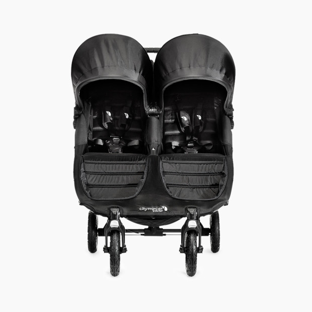 Baby Jogger City Mini GT Double Stroller - Black/Black.