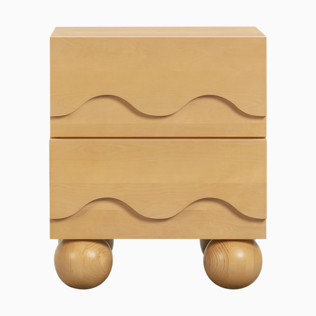 babyletto Lido Wave Assembled Nightstand.