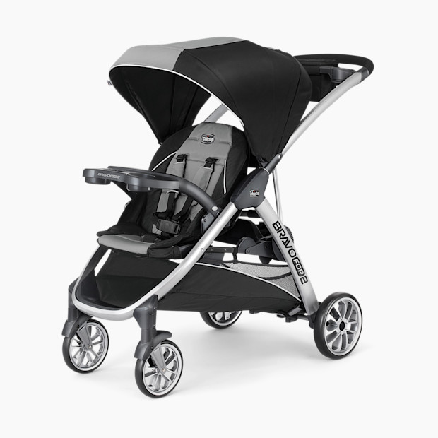 Chicco BravoFor2 Stroller - Zinc.