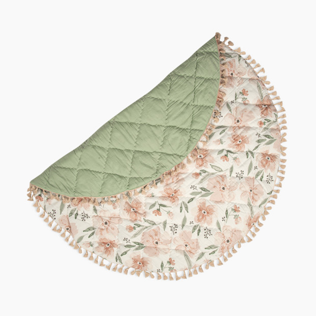 Crane Baby Cotton Quilted Playmat - Parker Floral.