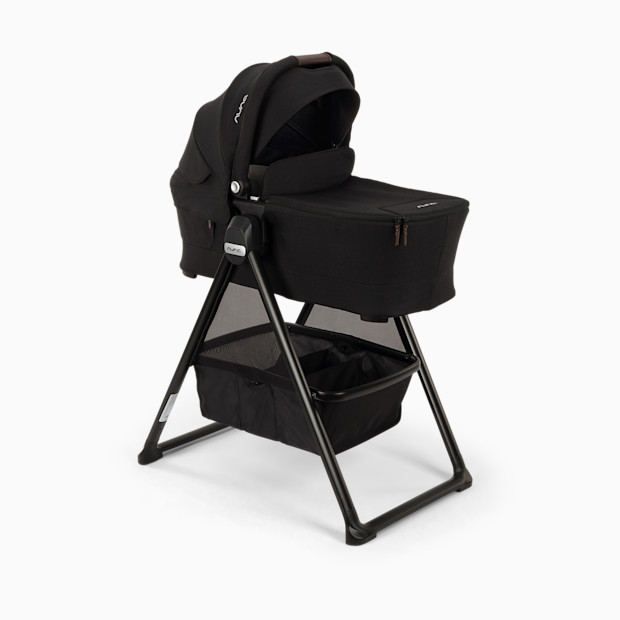 Nuna SWIV & TRIV Series Bassinet + Stand.