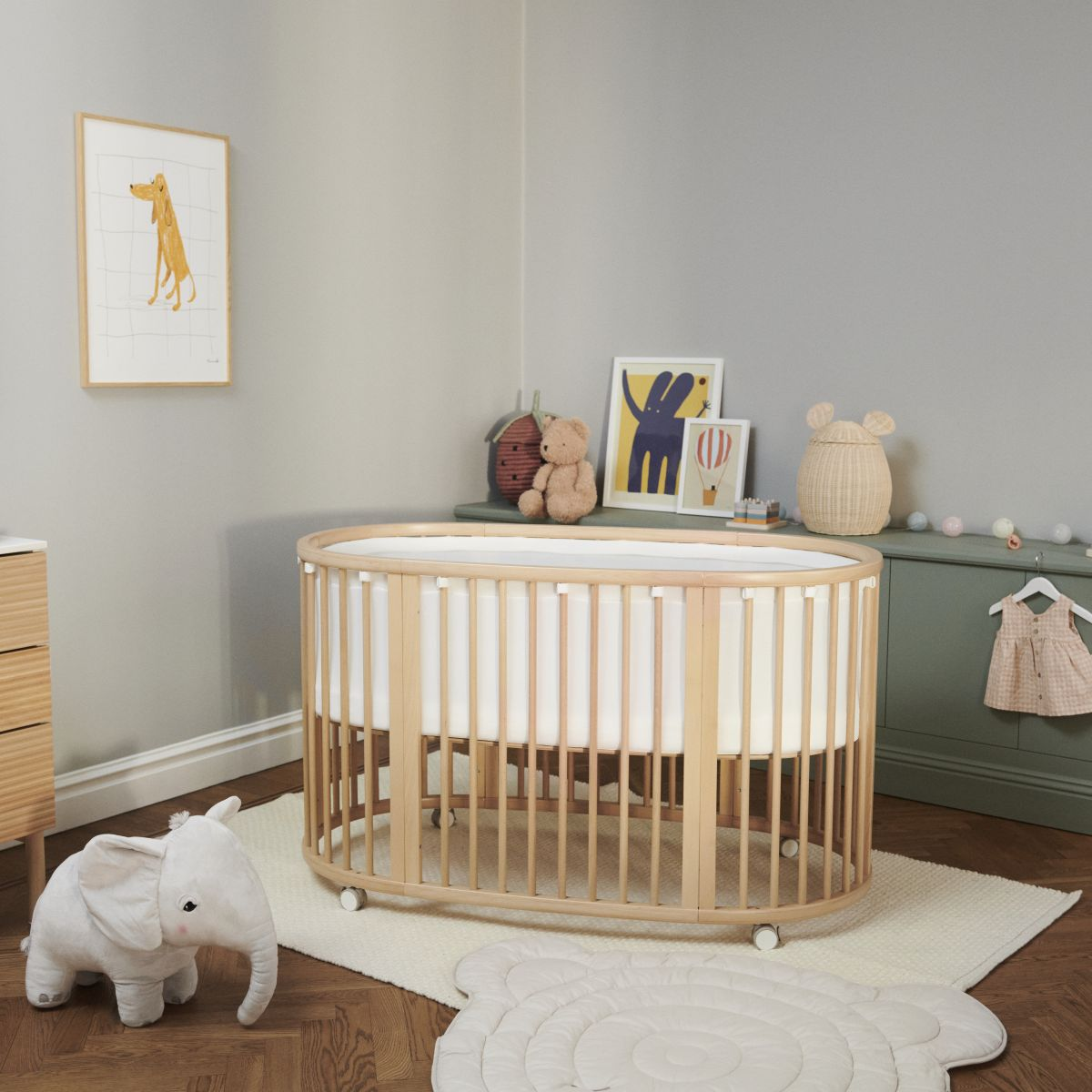 Stokke Sleepi Bed.