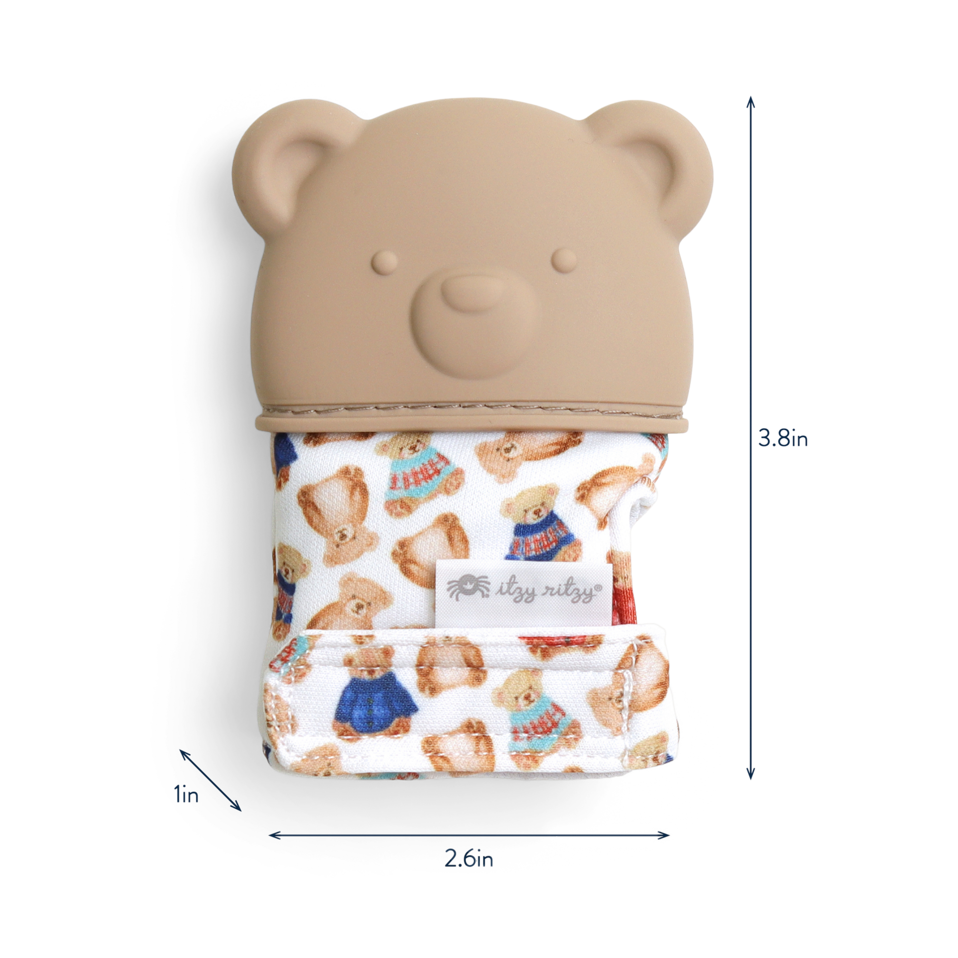Itzy Ritzy Teething Mitt - Bear.