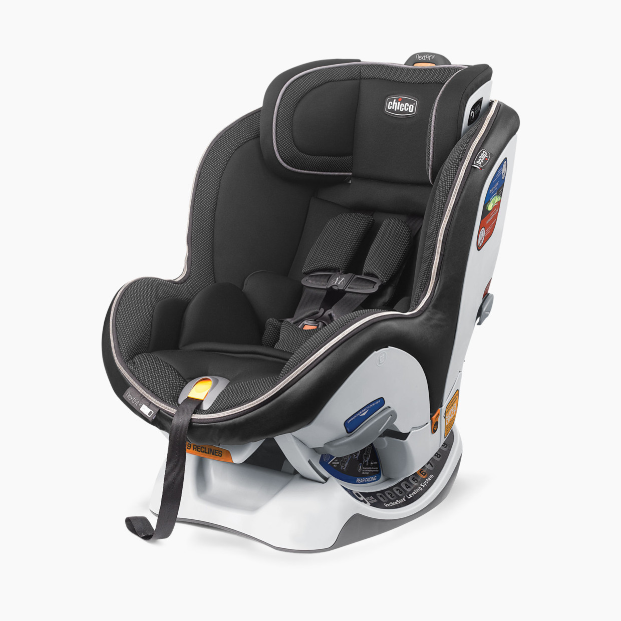 Chicco NextFit iX Zip Convertible Car Seat - Traction.