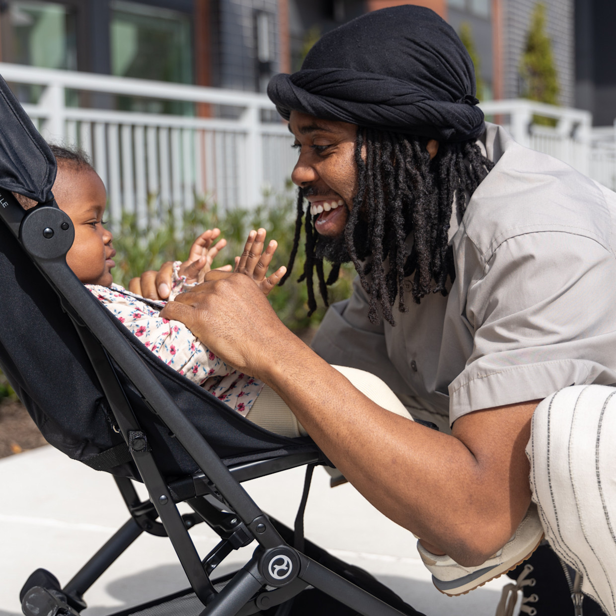 Cybex Libelle 2 Ultra-Compact Lightweight Travel Stroller - Almond Beige.