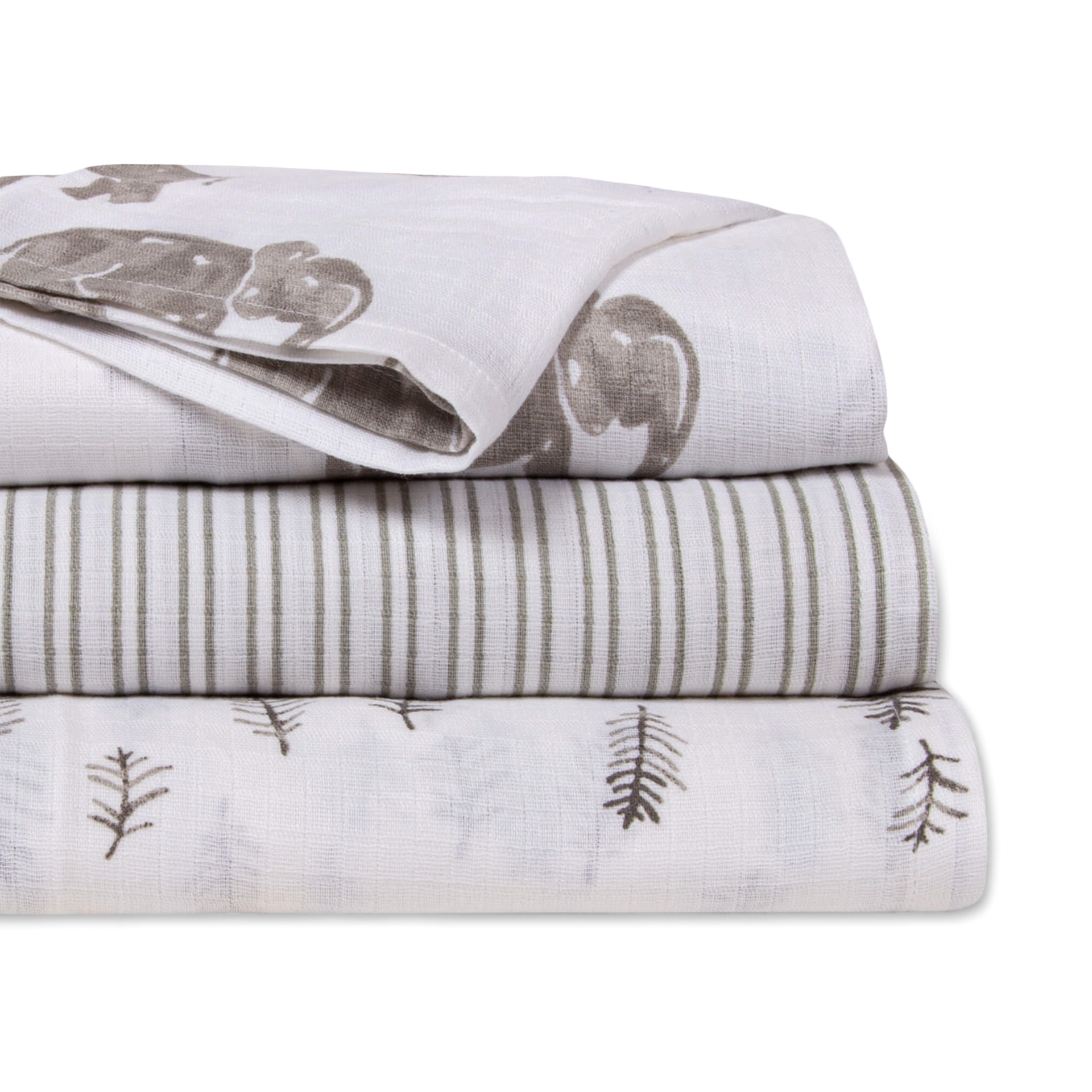 Burt's Bees Baby Organic Cotton Muslin Swaddle Blankets (3 Pack