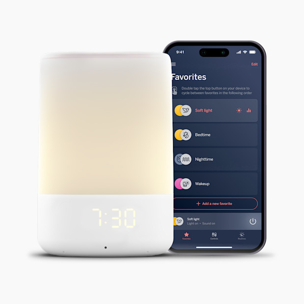 Nanit Sound Machine and Night Light.