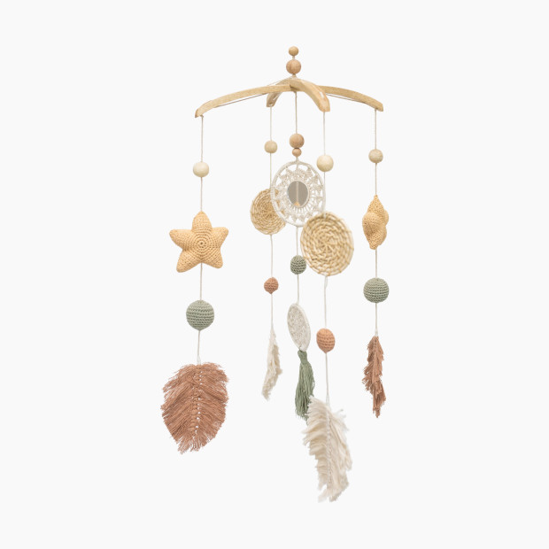 Crane Baby Willow Leaf Ceiling Hanging - Multi.