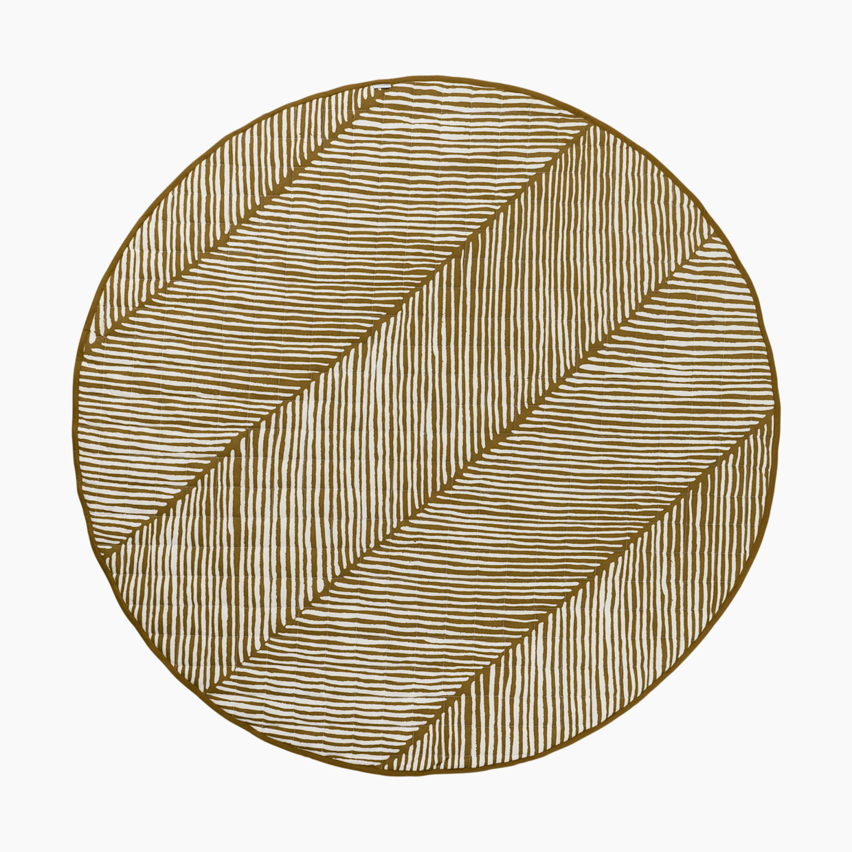 Toddlekind Snuggle Quilted Cotton Play Mat - Sand Castle.