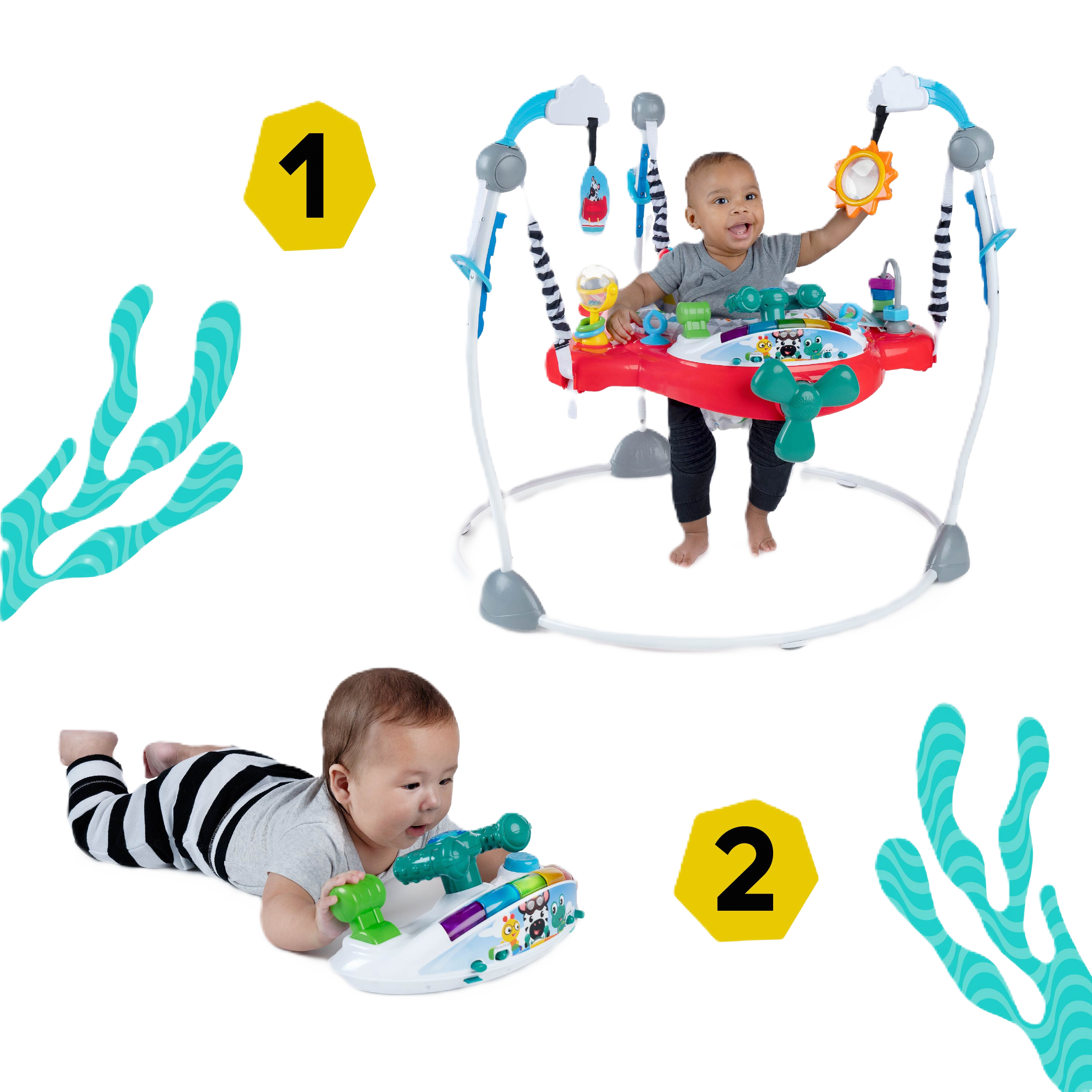 Baby Einstein Airplane Adventure 2-in-1 Activity Jumper - Airplane Adventure.