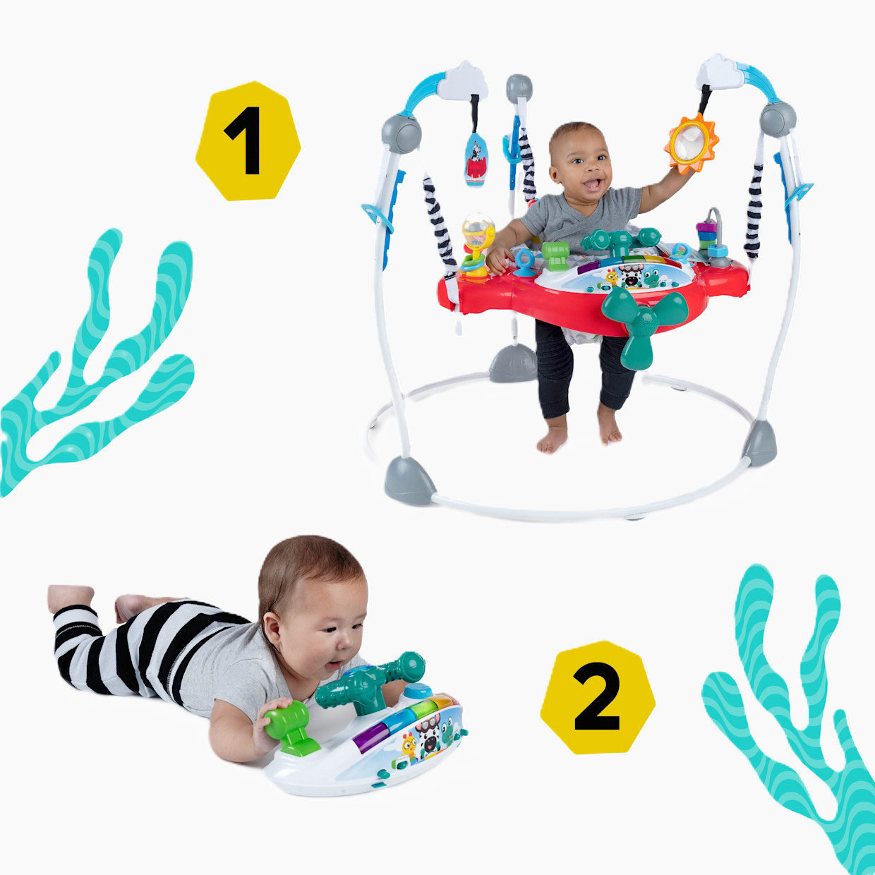 Baby Einstein Airplane Adventure 2-in-1 Activity Jumper - Airplane Adventure.