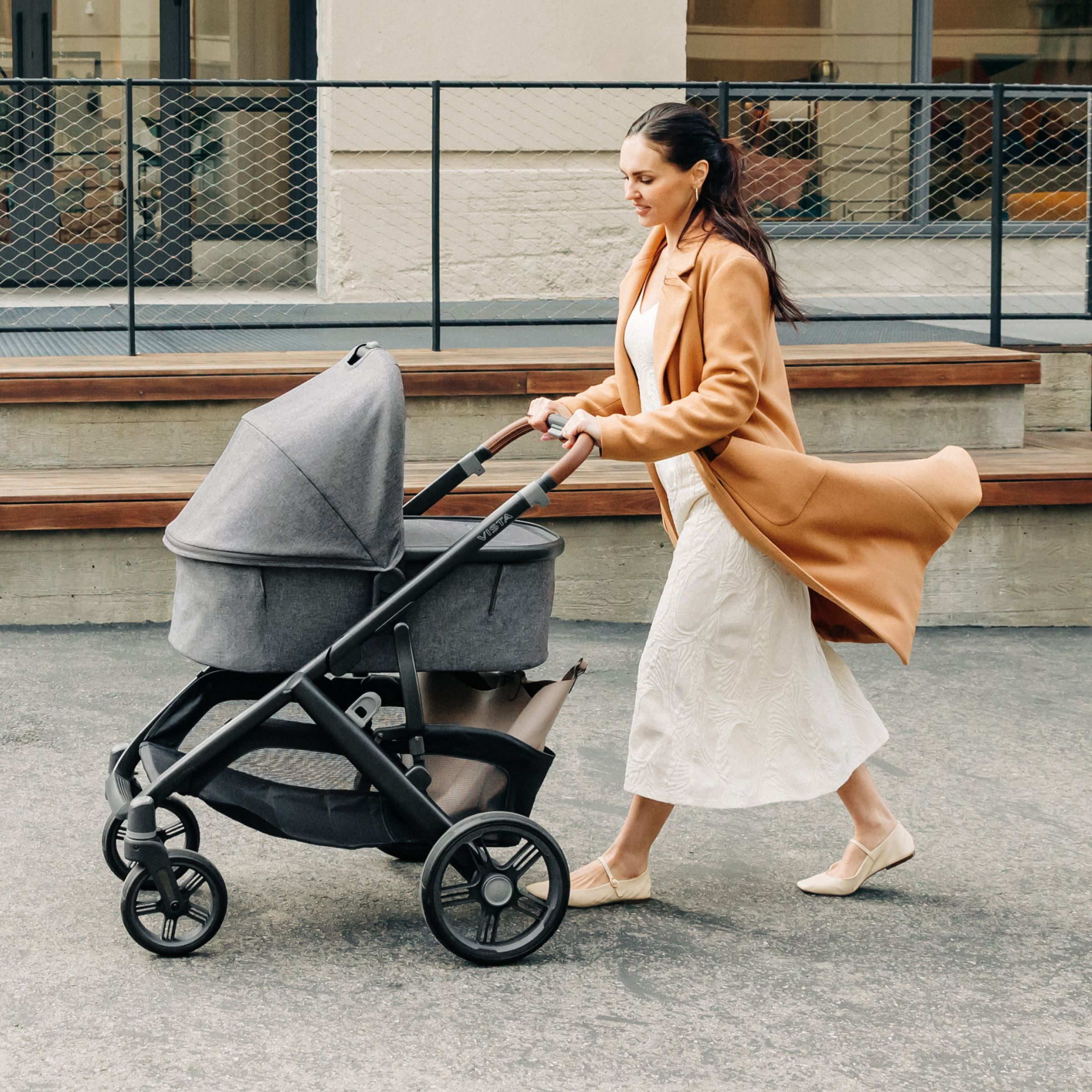 UPPAbaby Vista V3 Stroller & V3 Bassinet Bundle - Owen.