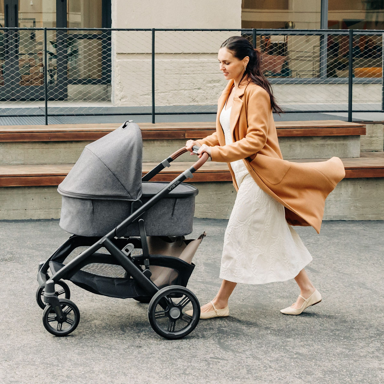 UPPAbaby Vista V3 Stroller & V3 Bassinet Bundle - Owen.