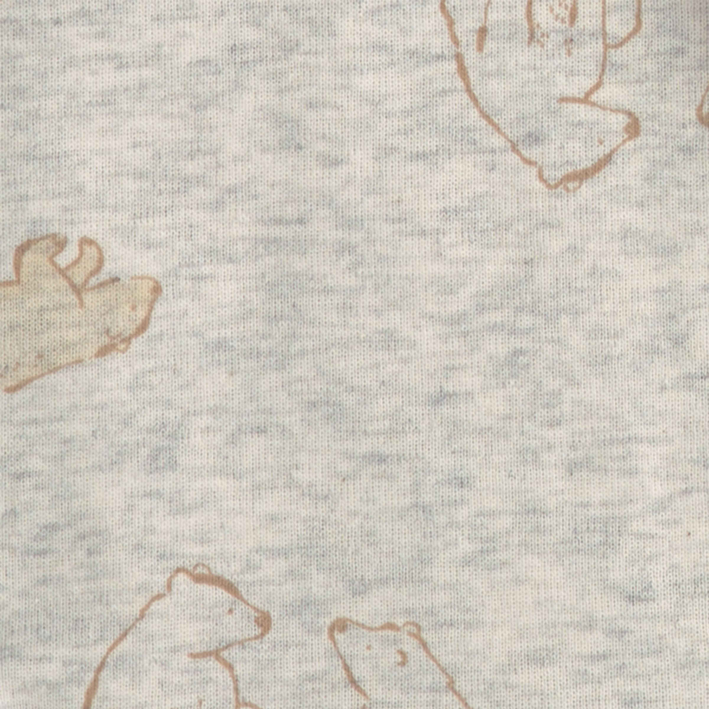 Carter's 3-Piece Hoodie Layering Set - Brown Bear, 6M.