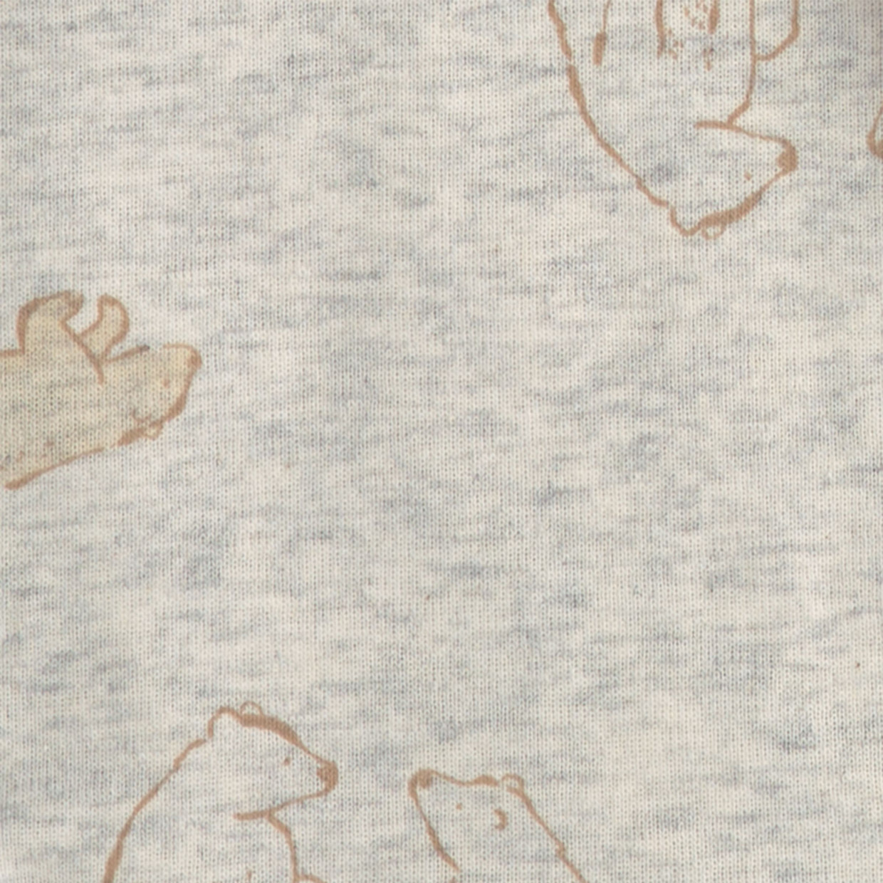 Carter's 3-Piece Hoodie Layering Set - Brown Bear, 6M.