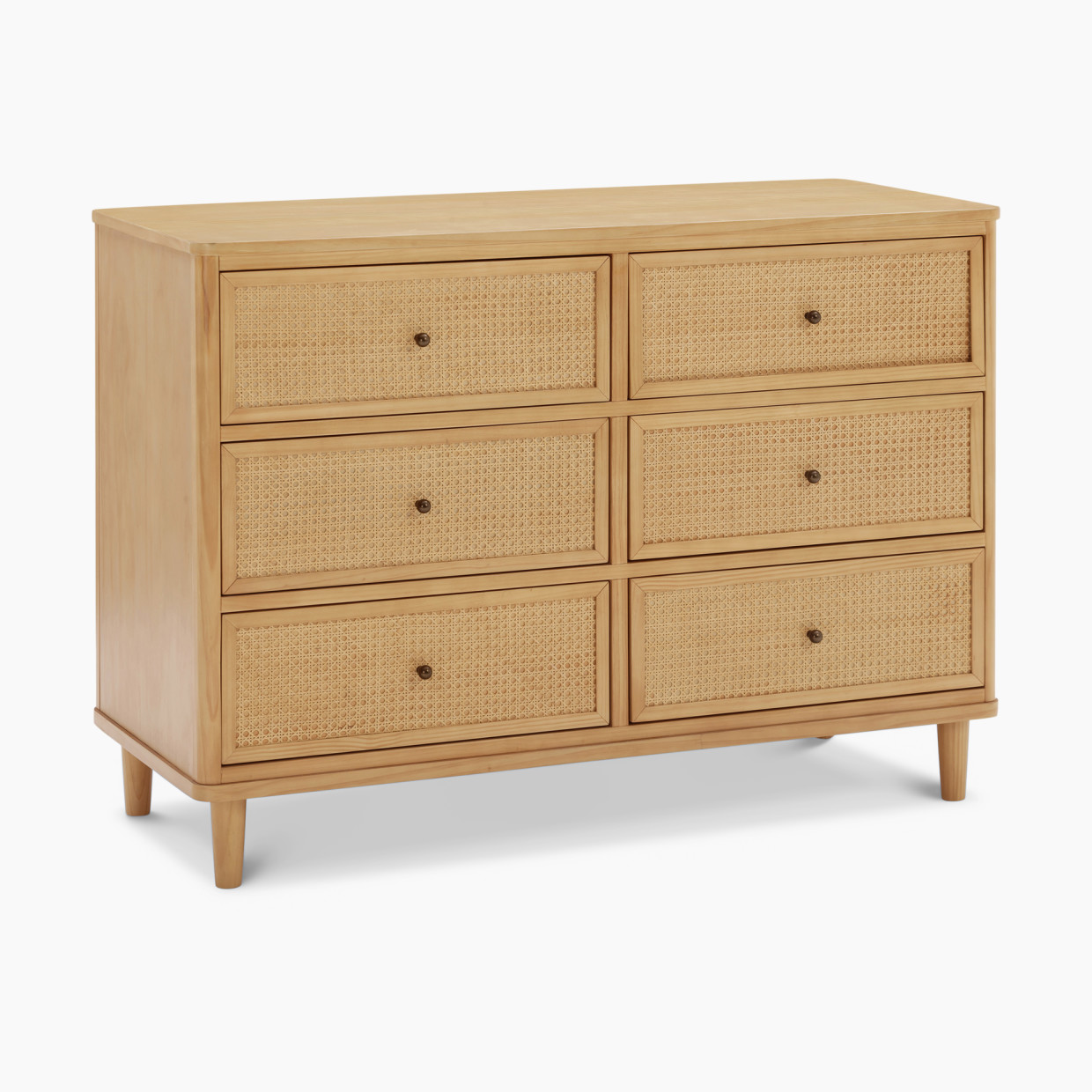 Namesake Marin 6 Drawer Dresser - Honey/Honey Cane.