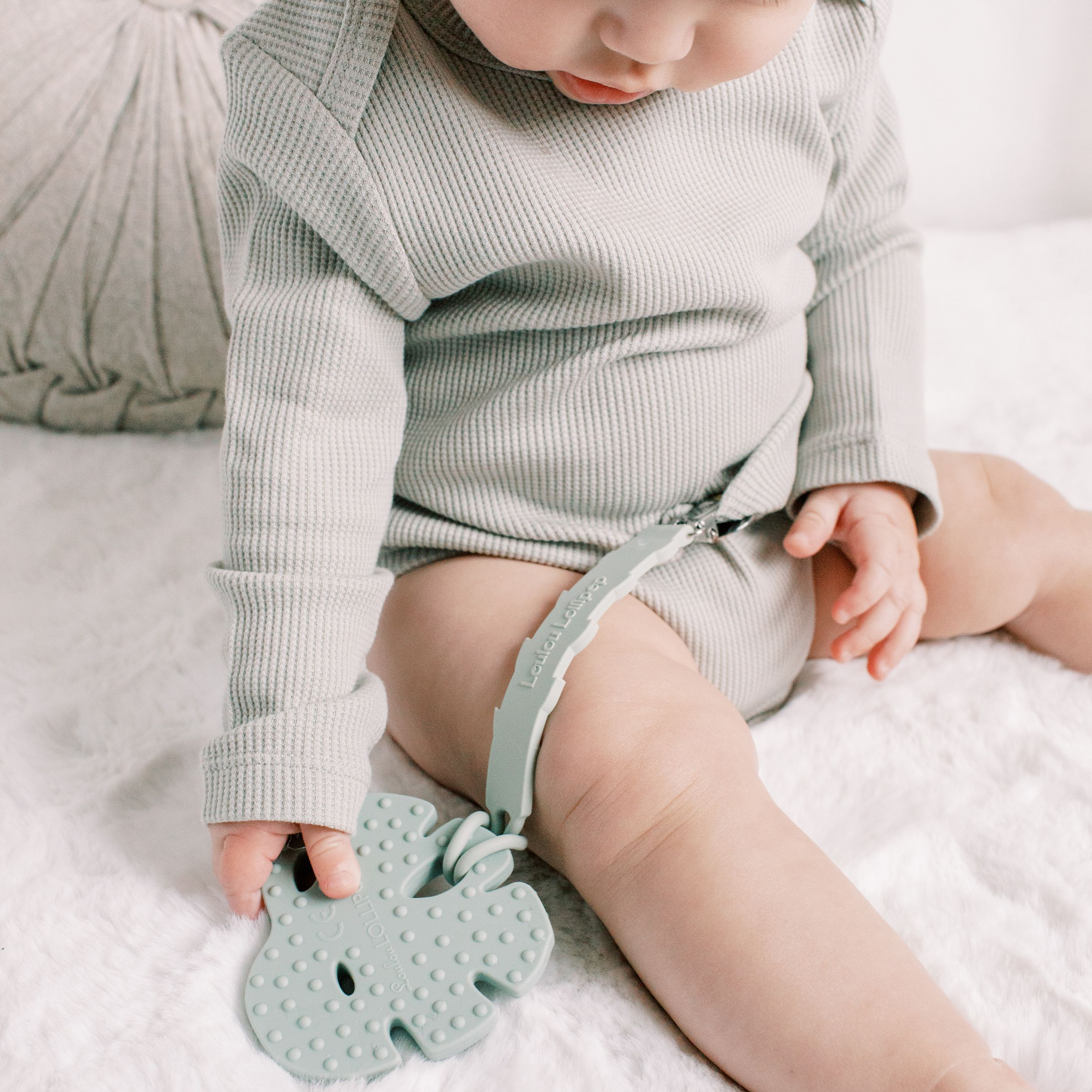 Loulou Lollipop Silicone Teether.