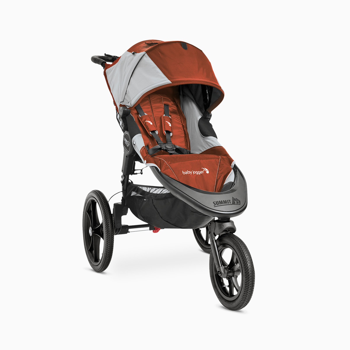 Baby Jogger Summit X3 Single Jogging Stroller - Midnight Black