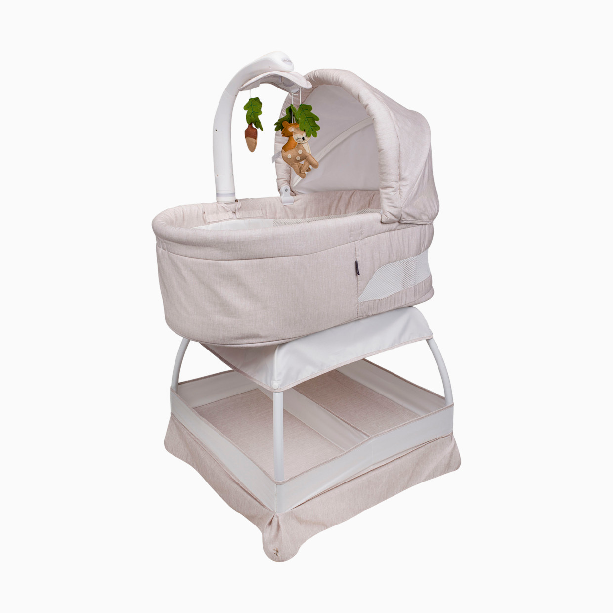 TruBliss Sweetli Calm Bassinet - Wheat Melange.